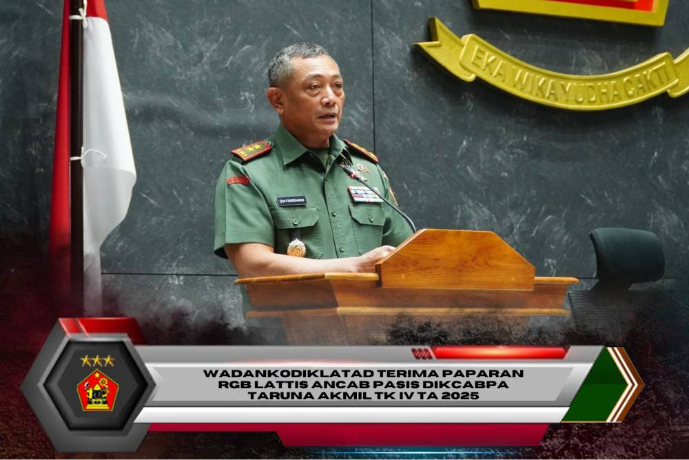 WADANKODIKLATAD TERIMA PAPARAN RGB LATTIS ANCAB PASIS DIKCABPA TARUNA AKMIL TK IV TA 2025