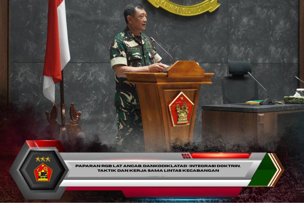 Paparan RGB Lat Ancab, Dankodiklatad : Integrasi Doktrin, Taktik dan Kerja Sama Lintas Kecabangan