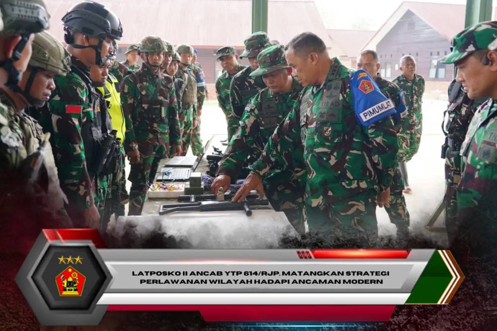 Latposko II Ancab YTP 614/RJP, Matangkan Strategi Perlawanan Wilayah Hadapi Ancaman Modern
